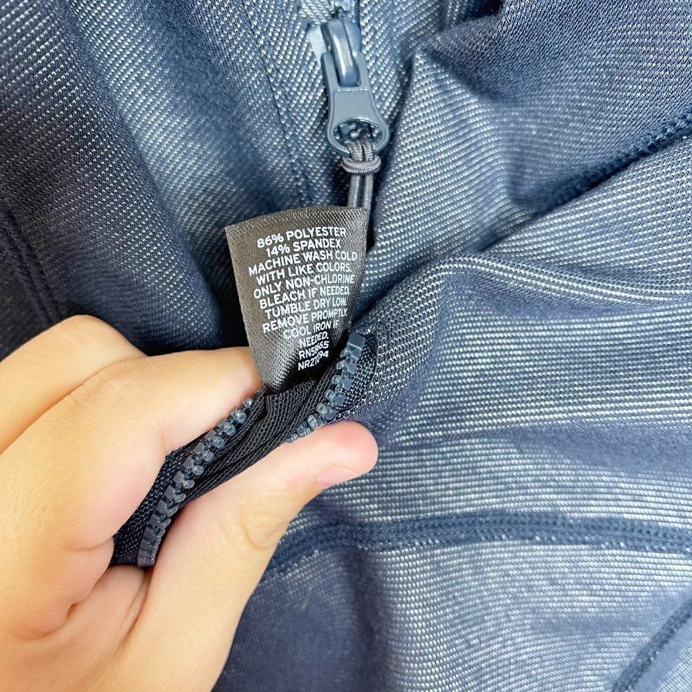 Zella Blue Full Zip Jacket - image 7